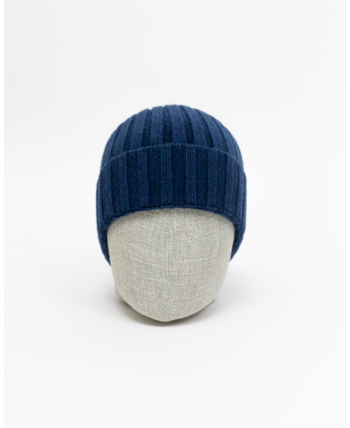 Aragona - Berretto Cashmere Costa Stretta Oceano A1030TF 666 OCEANO I25