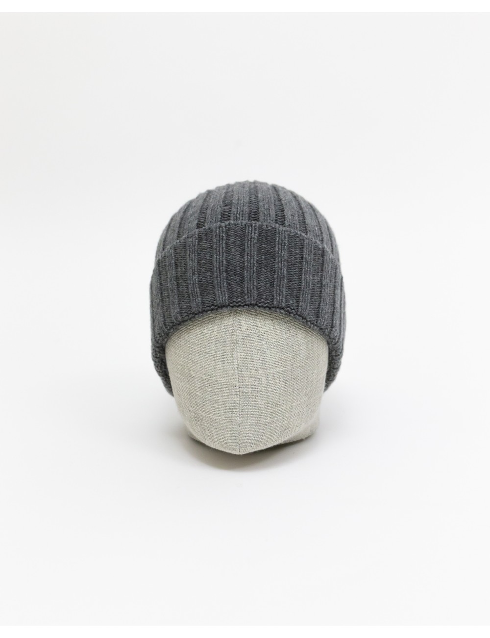 Aragona - Berretto Cashmere Costa Stretta Grigio A1030TF 105 GRIGIO I25