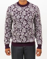 Roberto Collina - Maglia Girocollo Bordeaux Uomo M26101 34 BORDEAUX I25