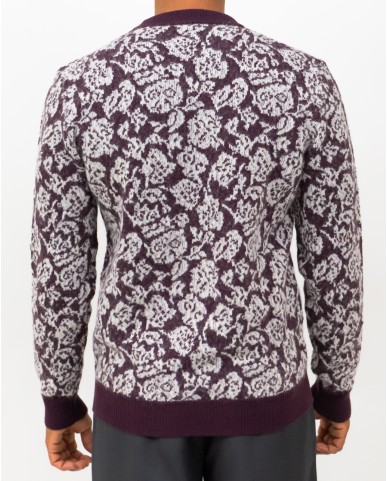 Roberto Collina - Maglia Girocollo Bordeaux Uomo M26101 34 BORDEAUX I25