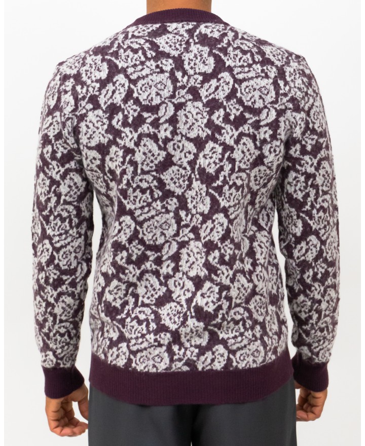 Roberto Collina - Maglia Girocollo Bordeaux Uomo M26101 34 BORDEAUX I25