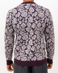 Roberto Collina - Maglia Girocollo Bordeaux Uomo M26101 34 BORDEAUX I25