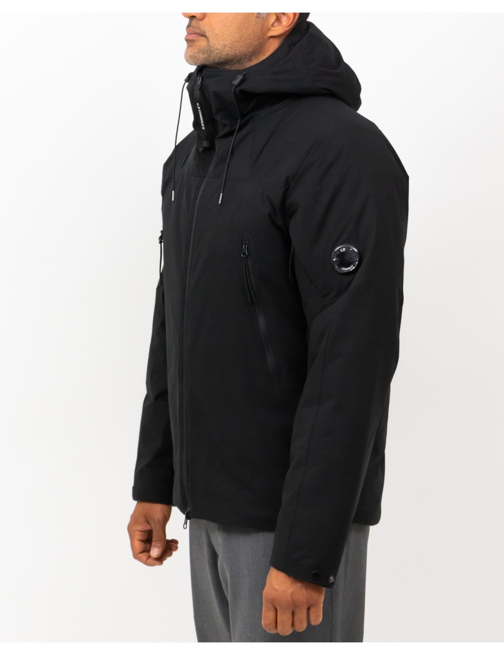 Cp Company - Giubbotto Tecnico Nero Uomo MOW025A00 4117A 999 I25