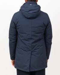 Herno - Men's Long Blue Down Jacket PI001242U 12840 9201 I25