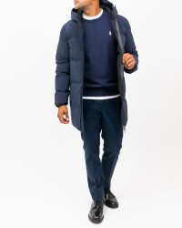 Herno - Piumino Laminar Lungo Blu Uomo PI001246U 12590SZ 92 I25