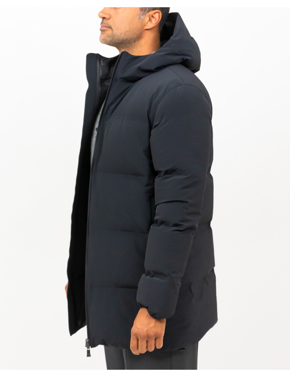 Herno - Piumino Laminar Lungo Nero Uomo PI001246U 12590SZ 93 I25