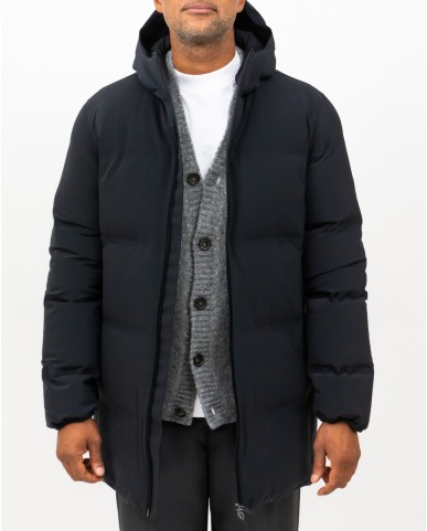 Herno - Piumino Laminar Lungo Nero Uomo PI001246U 12590SZ 93 I25