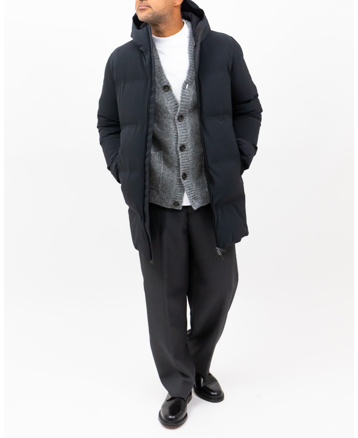 Herno - Piumino Laminar Lungo Nero Uomo PI001246U 12590SZ 93 I25