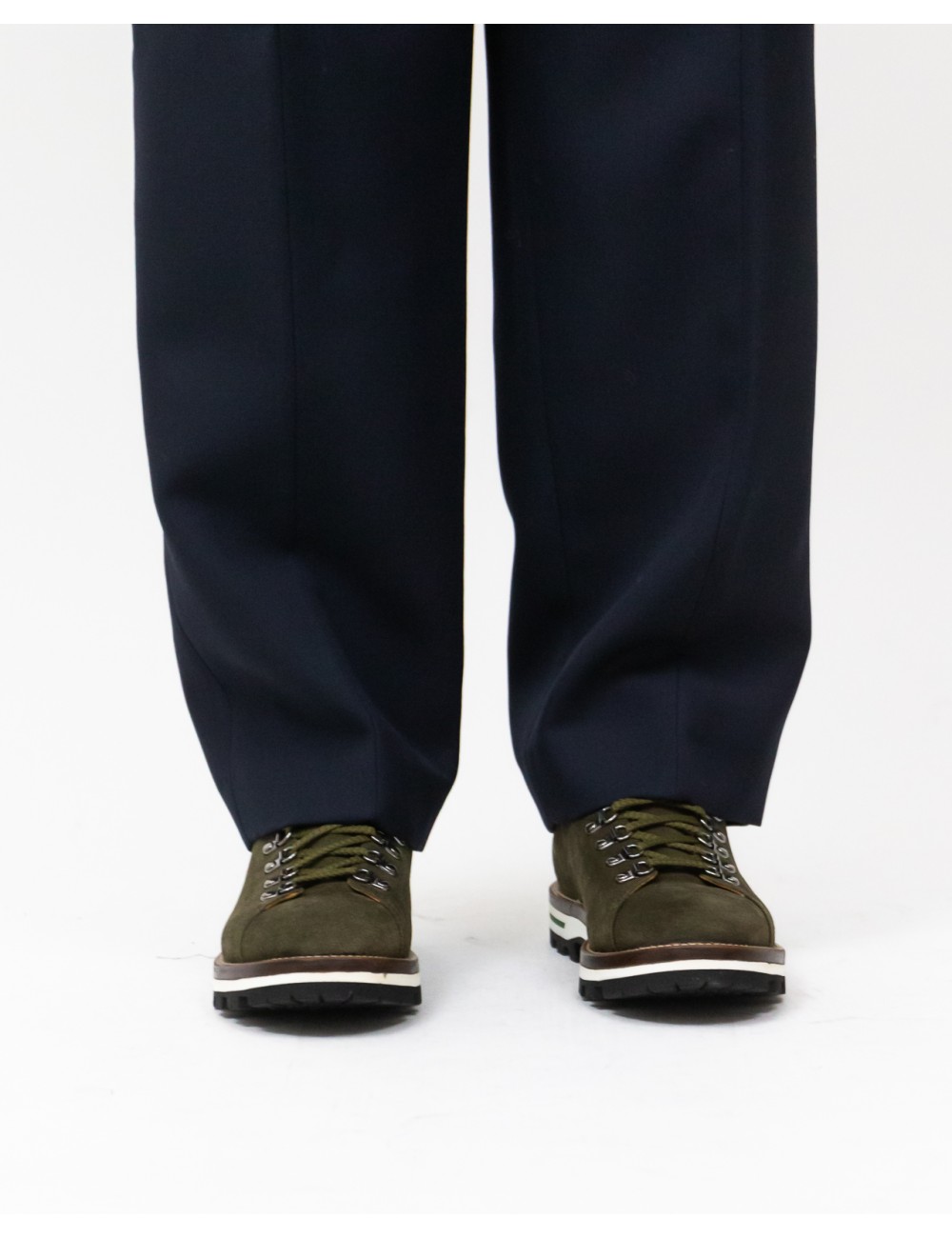 Monpiz - Pedula Falcade Suede Verde Uomo FALCADE SUEDE ANETO I25