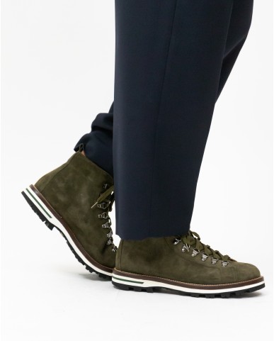 Monpiz - Pedula Falcade Suede Verde Uomo FALCADE SUEDE ANETO I25