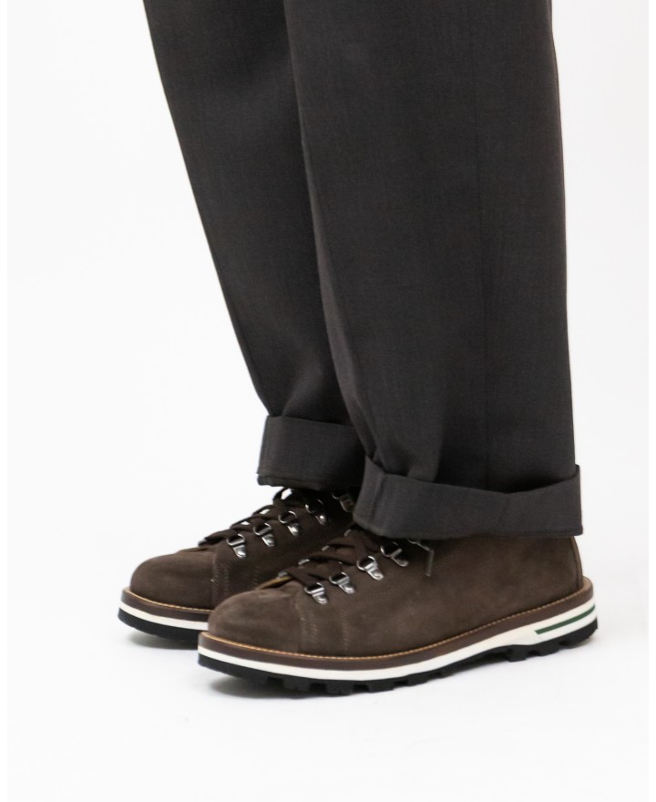 Monpiz - Pedula Falcade Suede Marrone Uomo FALCADE SUEDECORVINO I25