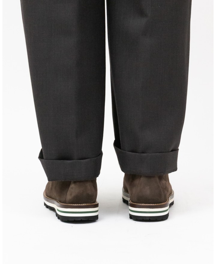 Monpiz - Pedula Falcade Suede Marrone Uomo FALCADE SUEDECORVINO I25