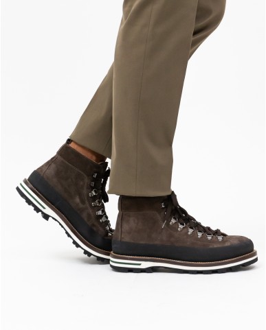 Monpiz - Pedula Lussari Suede Marrone Uomo LUSSARI SUEDE CORVIN I25