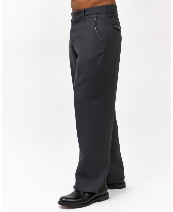 Nine In The Morning - Men's Gray Meteorite Pants MTR17CLEAN S69 KETTE I25