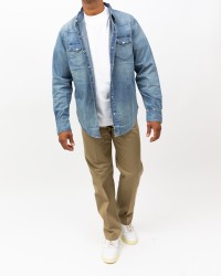 Polo Ralph Lauren - Camicia Western Denim Chiaro 710703936001 I25