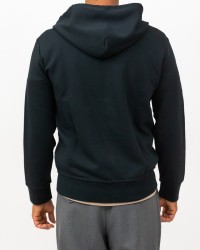 Polo Ralph Lauren - Felpa Cappuccio e Zip Nera Uomo 710888282001 I25