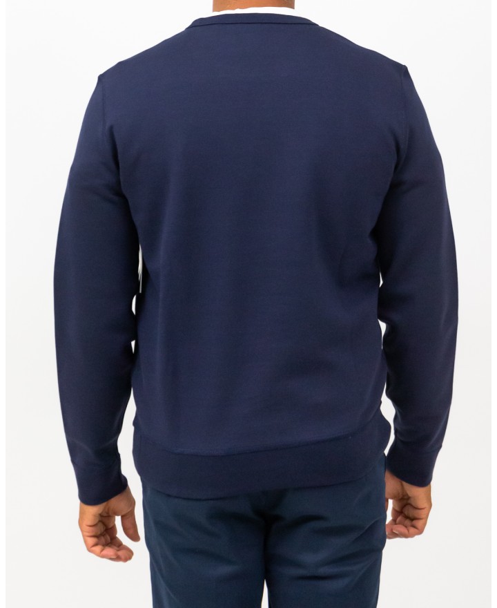 Polo Ralph Lauren - Felpa Girocollo Blu Uomo 710888284001 I25