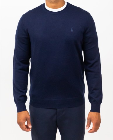 Polo Ralph Lauren - Maglia Girocollo Blu Uomo 710946143001 I25