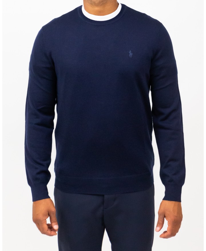 Polo Ralph Lauren - Maglia Girocollo Blu Uomo 710946143001 I25