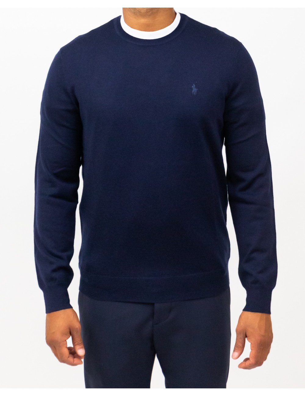 Polo Ralph Lauren - Maglia Girocollo Blu Uomo 710946143001 I25