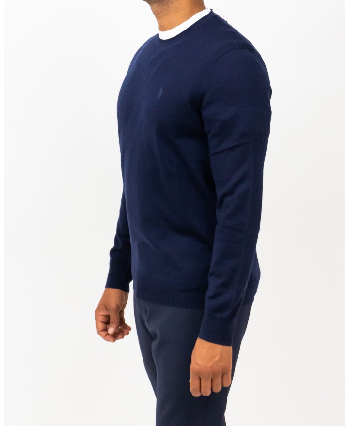 Polo Ralph Lauren - Maglia Girocollo Blu Uomo 710946143001 I25