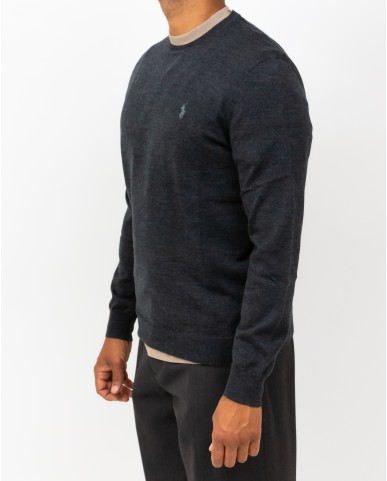 Polo Ralph Lauren - Maglia Girocollo Grigia Uomo 710946143003 I25