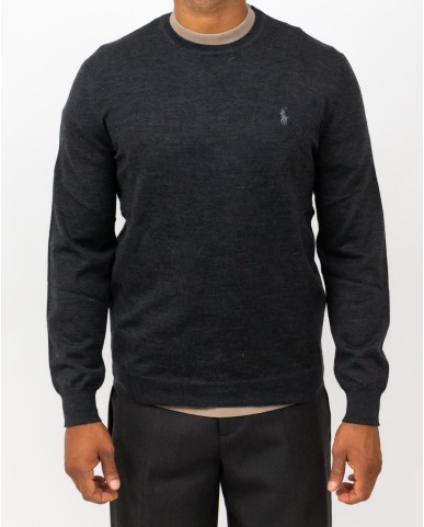 Polo Ralph Lauren - Maglia Girocollo Grigia Uomo 710946143003 I25