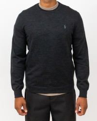 Polo Ralph Lauren - Maglia Girocollo Grigia Uomo 710946143003 I25