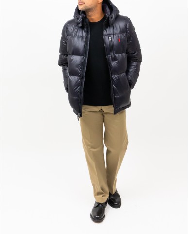 Polo Ralph Lauren - Men's Black Glossy Down Jacket 710968281001 I25