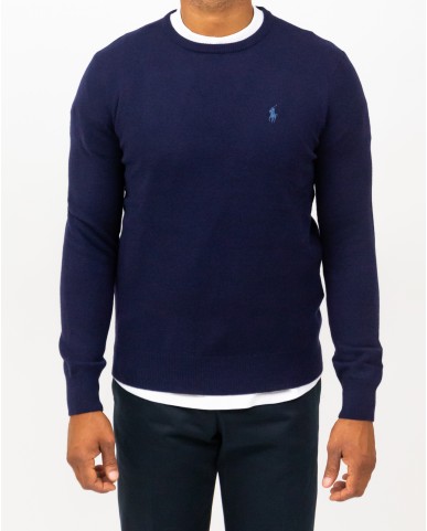 Polo Ralph Lauren - Maglia Lana Blu Uomo 710974148001 I25