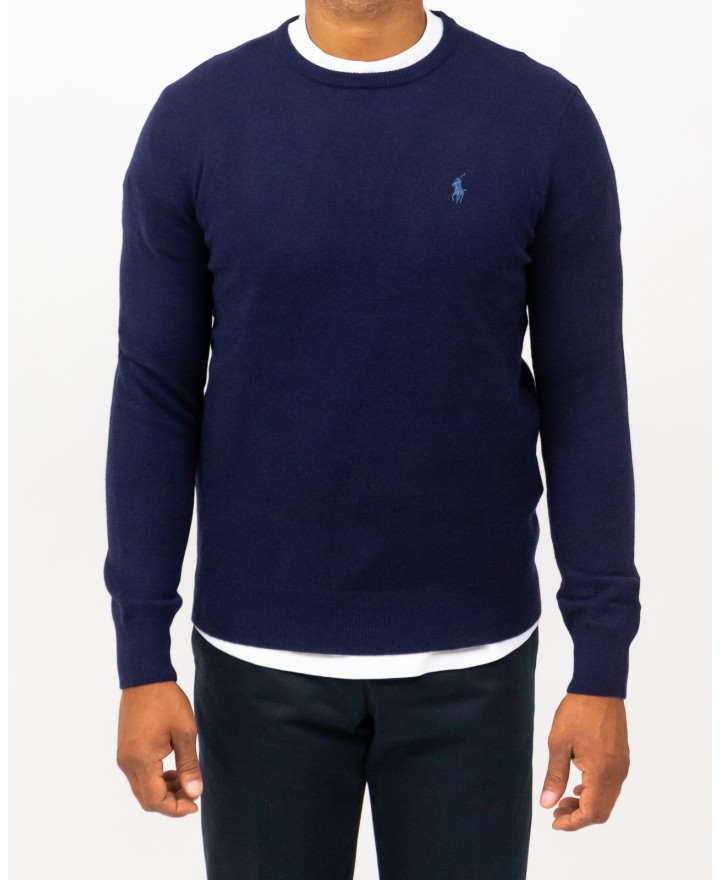 Polo Ralph Lauren - Maglia Lana Blu Uomo 710974148001 I25