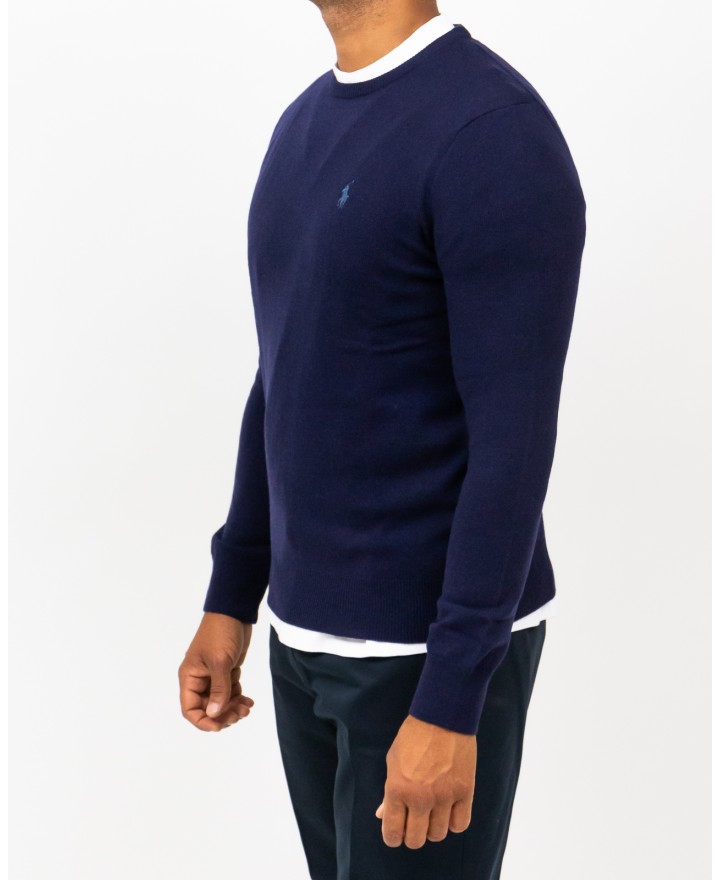 Polo Ralph Lauren - Maglia Lana Blu Uomo 710974148001 I25