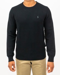 Polo Ralph Lauren - Maglia Lana Nera Uomo 710974148003 I25