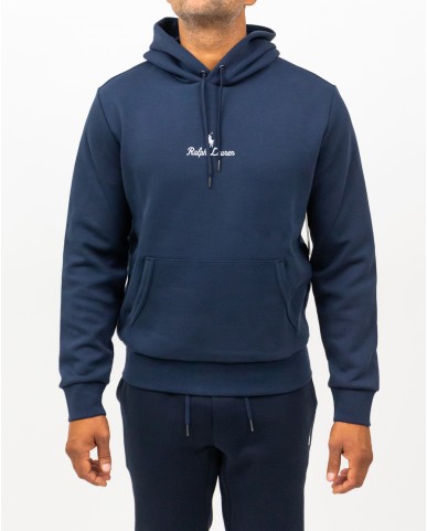 Polo Ralph Lauren - Felpa Cappuccio Blu Uomo 710981369002 I25