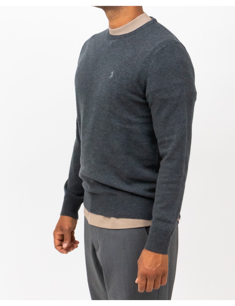 Polo Ralph Lauren - Maglia Lana Grigia Uomo 710974148004 I25