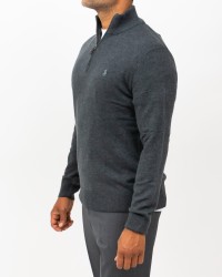 Polo Ralph Lauren - Maglia Collo Alto Grigia Uomo 710876756017 I25