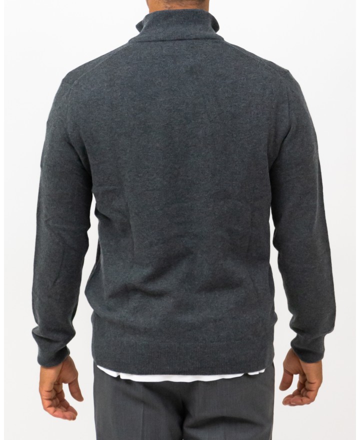 Polo Ralph Lauren - Maglia Collo Alto Grigia Uomo 710876756017 I25