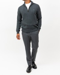 Polo Ralph Lauren - Maglia Collo Alto Grigia Uomo 710876756017 I25