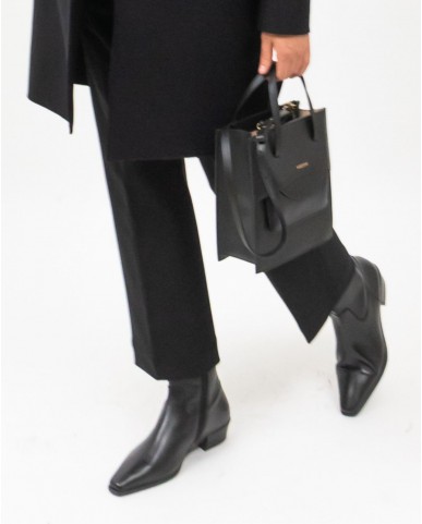 Copenhagen - Stivali Punta Pelle Neri Donna CPH293 LEAT BLK I25