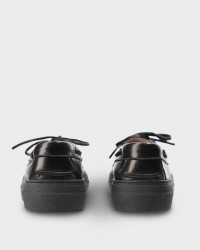 Copenhagen - Mocassini Barca Pelle Neri Donna CPH177 LEAT BLK I25