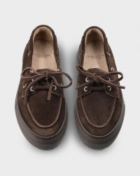 Copenhagen - Mocassini Barca Suede Marrone Donna CPH177 SUED CHOC I25