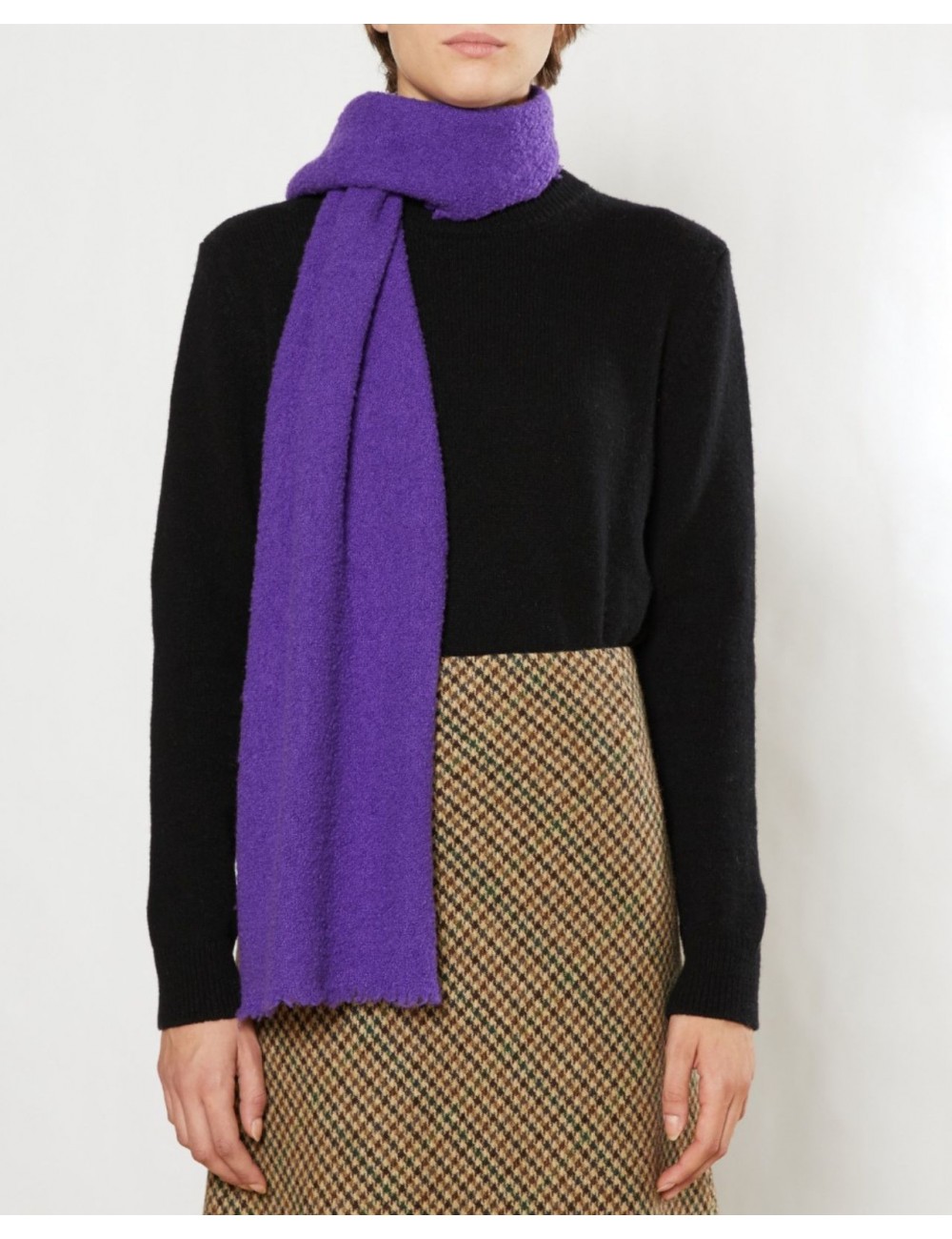 Faliero Sarti - Alexina Purple Women's Scarf 0231 97266 VIOLA I25