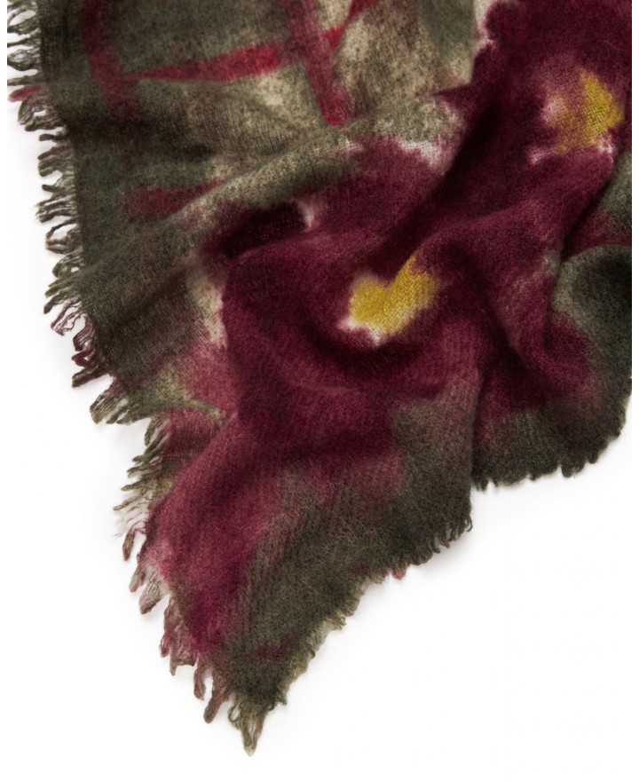 Faliero Sarti - Luz Bordeaux Women's Scarf 2034 97530 ROSA/MARR I25