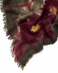 Faliero Sarti - Luz Bordeaux Women's Scarf 2034 97530 ROSA/MARR I25
