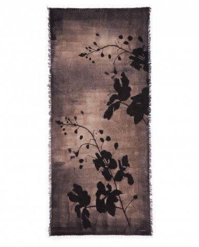 Faliero Sarti - Marlon Beige Women's Scarf 2035 97520 MARRONE I25