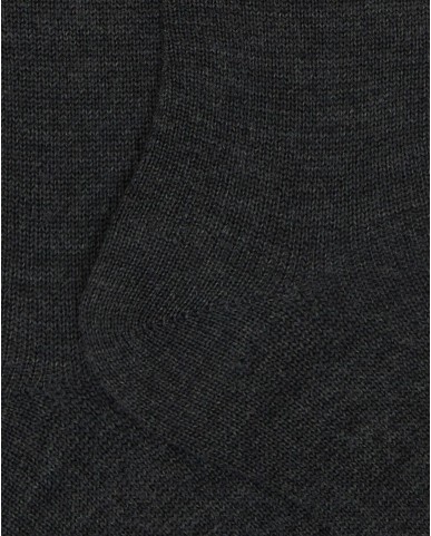 Gallo - Calze al Ginocchio Lana Antracite Uomo AP114527 11646 ANTRA I25