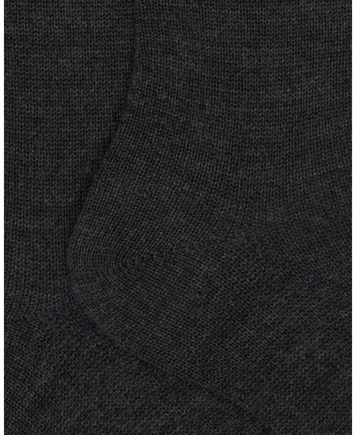 Gallo - Calze al Ginocchio Lana Antracite Uomo AP114527 11646 ANTRA I25