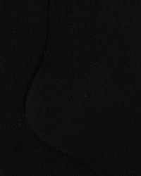 Gallo - Calze al Ginocchio Lana Nere Uomo AP114527 11648 NERO I25