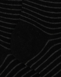 Gallo - Calze al Ginocchio Righe Nere Donna AP512201 11875 NERO I25