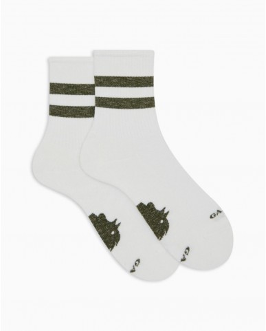 Gallo - Calze al Polpaccio Tennis Verdi Donna AP515071 12227 P25